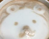 ココア・デ ☆アート くまさん作り方9写真