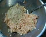 9ヶ月頃離乳食☆オーブンで!鶏ハンバーグ作り方4写真