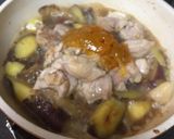 さつまいもと鶏肉のマーマレード煮作り方5写真