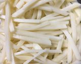 ガーリック醤油味のじゃがいもチーズ焼き♡作り方1写真