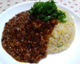 脱マンネリ！ピリ辛 麻婆あんかけ炒飯作り方11写真