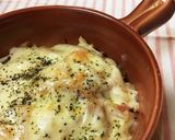 ガーリック醤油味のじゃがいもチーズ焼き♡作り方9写真