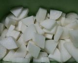 ピリ辛☆大根のしょうゆ漬作り方1写真