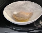 管理栄養士＊レンチン！塩麹よだれ鶏作り方7写真