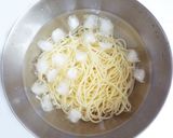 トマトとフレッシュミントの冷製パスタ作り方1写真