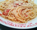 トマトとベーコンのパスタ作り方8写真