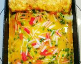 お弁当が華やかに！カニかま&ネギ玉子焼き作り方5写真
