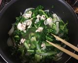大根葉のクリーム煮作り方4写真