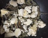 煮干しと生姜の炒り豆腐作り方7写真