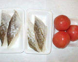 魚・タラとトマトの簡単煮込み♪トマト缶作り方1写真
