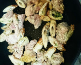 鶏肉とちくわの磯辺焼き作り方2写真