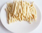 高野豆腐でチンジャオロース　青椒豆腐干絲作り方1写真