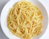 スモークサーモンとクリームチーズのパスタ作り方2写真
