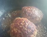ワインに合う♪肉々しいハンバーグ作り方8写真