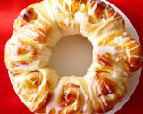 XmasアップルリングHB林檎ちぎりパン作り方25写真