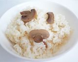 マッシュルーム水煮の炊き込みご飯作り方3写真