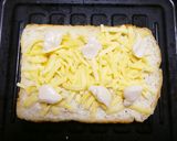 朝食&ランチ♪クロックムッシュ風トースト作り方3写真