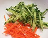 作り置き☆しらたきの中華風サラダ作り方1写真