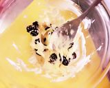 ホットケーキDEラムレーズンサンド！作り方1写真