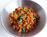 高野豆腐で肉そぼろ風 ガパオライス作り方5写真