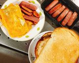 簡単・6枚切り食パン朝サンドイッチ作り方3写真