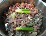 活力なべで作る♪透明スープの牛すじ煮込み作り方4写真