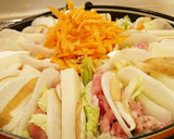 白菜と大根と豚肉のミルフィーユ鍋作り方5写真