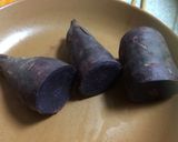 ココナッツオイルで砂糖無しスイートポテト作り方1写真
