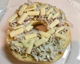 オリーブオイル風味のしらすトースト♪♡作り方4写真