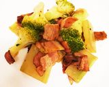 ☆時短ブロッコリーとベーコンのバター醤油作り方4写真
