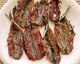 小いわしの高菜漬けチーズサンド焼き作り方1写真