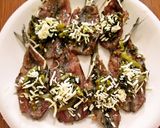 小いわしの高菜漬けチーズサンド焼き作り方2写真