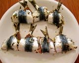 小いわしの高菜漬けチーズサンド焼き作り方3写真