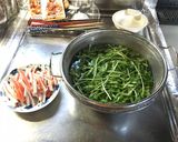 豆苗とカニカマの生春巻作り方1写真