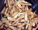 菊芋の味噌バターきんぴら作り方5写真