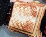 フライドバナナアップルホットサンド作り方5写真