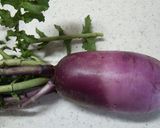 紫大根の甘酢漬作り方1写真