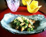 柿とくらげのくるみ和え作り方7写真