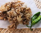 簡単!バッター液DE舞茸のかき揚げ♪作り方6写真