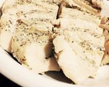 糖質制限◆レンジでサラダチキン◆作り置き作り方4写真