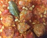 肉団子のポークビーンズ作り方9写真