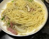 舞茸とベーコンのパスタ作り方3写真
