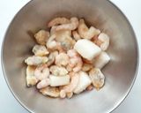 炊飯器とシーフードミックスで　パエリア作り方4写真