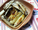 清酒で♡グリル焼手羽中ときのこの♥煮物♡作り方5写真