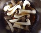 にんじん葉と大黒しめじのお浸し作り方2写真