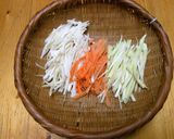 野菜の皮でかき揚げ作り方1写真