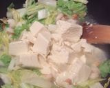 白菜たっぷり！海老と豆腐の中華あんかけ作り方6写真