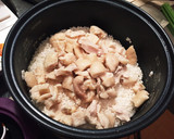 簡単節約！やみつき鶏皮炊き込みご飯♪作り方7写真