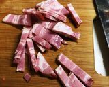 簡単！ベーコン野菜卵焼き作り方2写真
