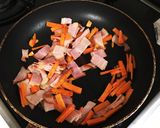 簡単！ベーコン野菜卵焼き作り方4写真